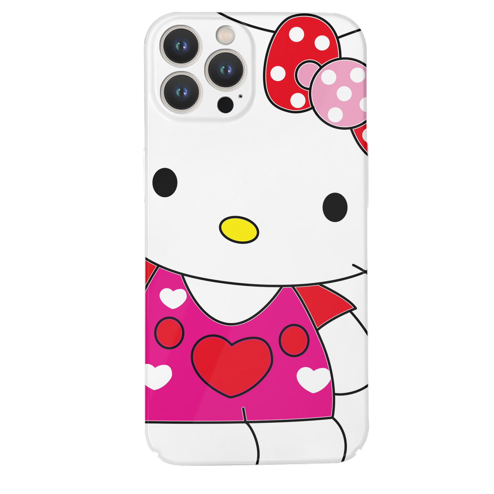 （画像用） Hello Kitty ハローキティ 【iPhone 14シリーズ対応】ハードケース